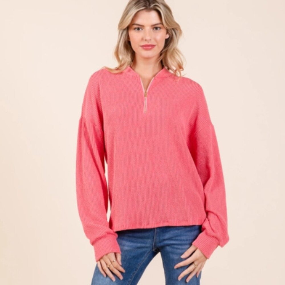 Comfy Rib Sweatshirt - Picture 5 of 7